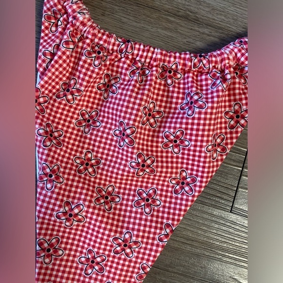 Frankie’s Bikinis x Pink Ladybug Lane Bikini Bottom Plaid XL NWT - Picture 2 of 6